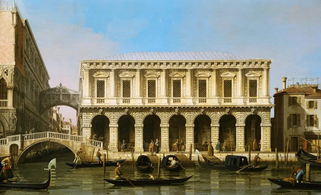 Les prisons - Canaletto image 1 reproduction artisanale de tableau