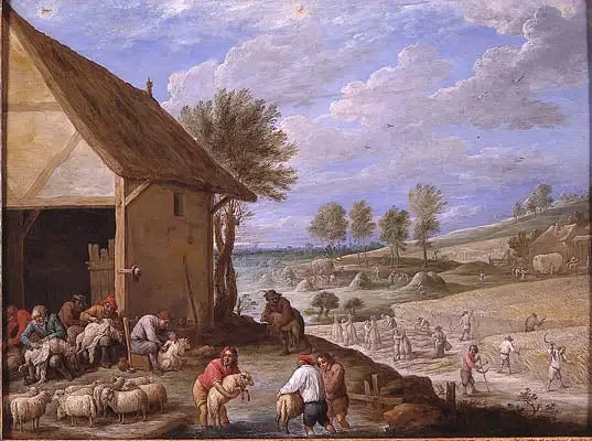 四季（夏） - デイヴィッド・テニエール・ル・ジュヌ

Source:
Les Quatre Saisons (Été) - David Teniers le Jeune