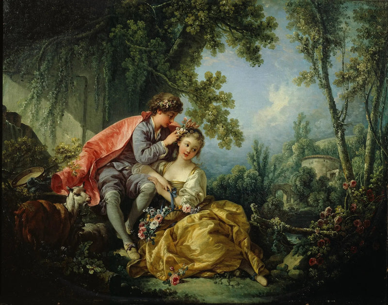 四季：春 - フランソワ・ブーシェ

Source:
Les Quatre Saisons : Printemps - François Boucher
