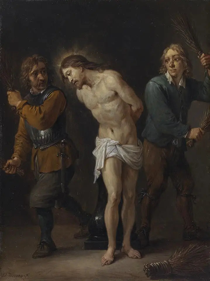 ロザリオの十五の秘密：キリストの鞭打ち - デイヴィッド・テニエール・ジュニア

Source:
Les quinze secrets du rosaire : la flagellation du Christ - David Teniers le Jeune