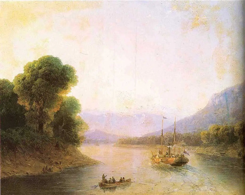 ジョージア州の河川 - イヴァン・アイヴァゾフスキー

Source:
Les rivières fluviales en Géorgie - Ivan Aïvazovski