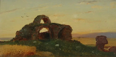 Les ruines de Bulgar. Maison Blanche - Ivan Chichkine - Alpha Reproduction