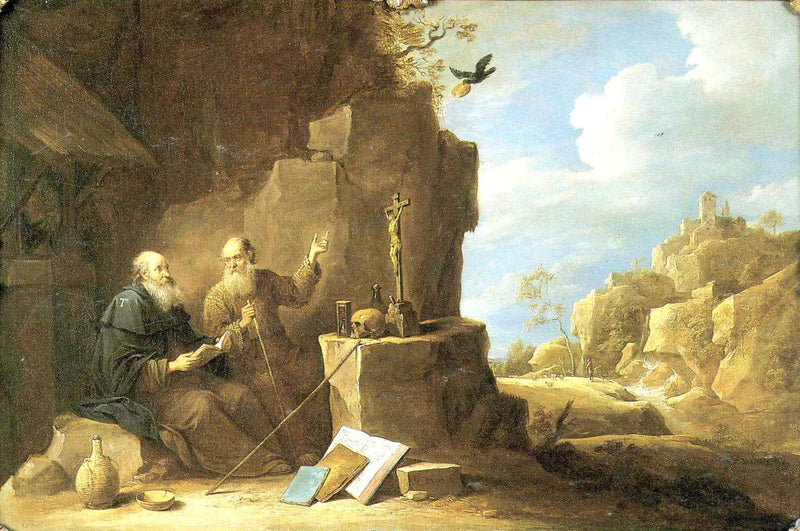 聖パウロとアントワーヌ - デイヴィッド・テニエール・ル・ジュヌ

Source:
Les saints Paul et Antoine - David Teniers le Jeune