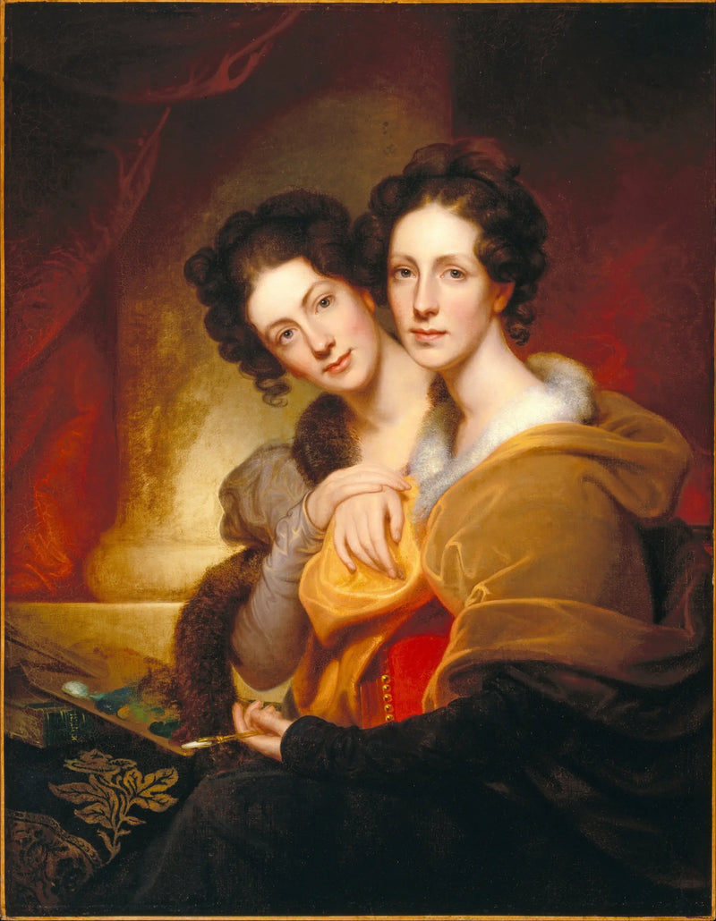 レ・スール（エレノアとロザルバ・ピール） - レンブラント・ピール

Source:
Les Sœurs (Eleanor et Rosalba Peale) - Rembrandt Peale