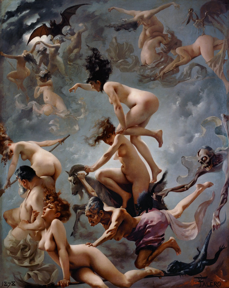 魔女たちがサバトに向かう - ルイス・リカルド・ファレロ

Source:
Les sorcières se rendant à leur sabbat - Luis Ricardo Falero