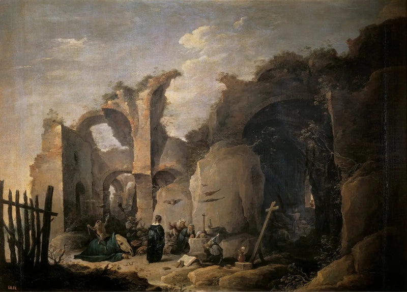 サン・アントワーヌの誘惑者 修道士 - デイヴィッド・テニエール・ル・ジュヌ

Source:
Les Tentations de Saint Antoine Abbé - David Teniers le Jeune
