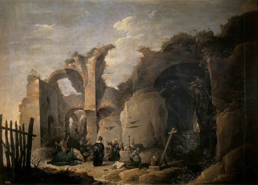 サン・アントワーヌの誘惑者 修道士 - デヴィッド・テニエール・ル・ジュヌ

Source:
Les Tentations de Saint Antoine Abbé - David Teniers le Jeune