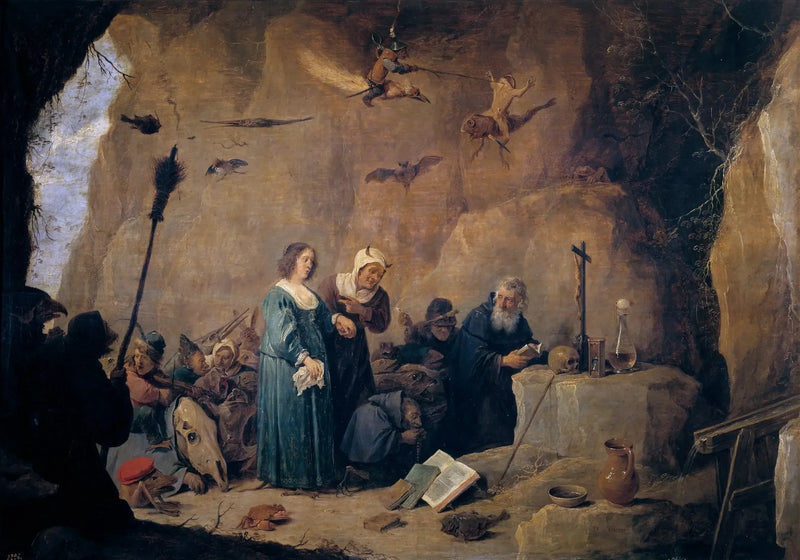 サン・アントワーヌの誘惑者 アベ - デイヴィッド・テニエール・ル・ジュヌ

Source:
Les Tentations de Saint Antoine Abbé - David Teniers le Jeune