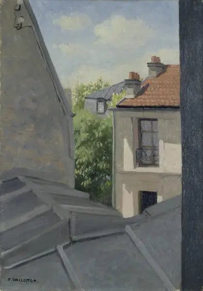 ル・トワ、メリメ通り - フェリックス・ヴァロトン

Source:
Les toits, rue Mérimée - Félix Vallotton