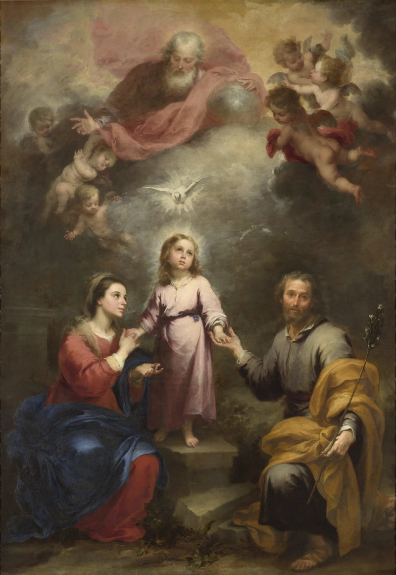 天の三位一体と地の三位一体 - バルトロメ・エステバン・ムリリョ

Source:
Les Trinités Célestes et Terrestres - Bartolomé Esteban Murillo