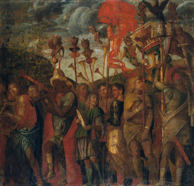 Les Triomphes de César: 8. Les Musiciens - Andrea Mantegna - Alpha Reproduction