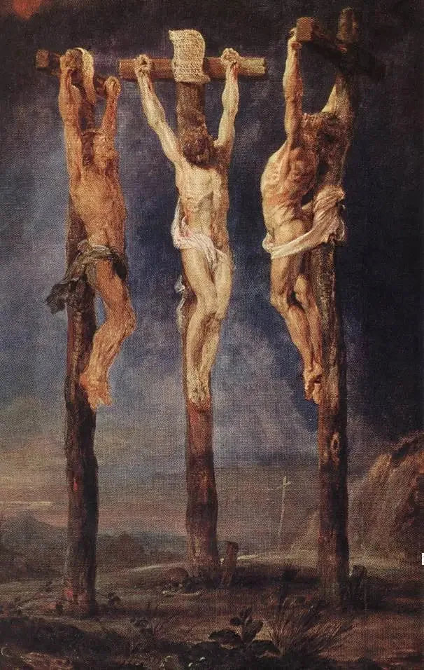 Les Trois Croix - Peter Paul Rubens image 1 reproduction d’œuvre d’art à l’huile