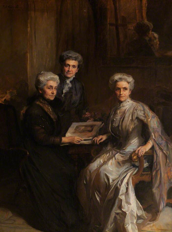 Les Trois Grâces - Philip de László image 1 copie de tableau peinte à la main