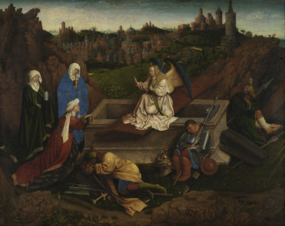Les Trois Maries au Sépulcre - Jan van Eyck - Alpha Reproduction