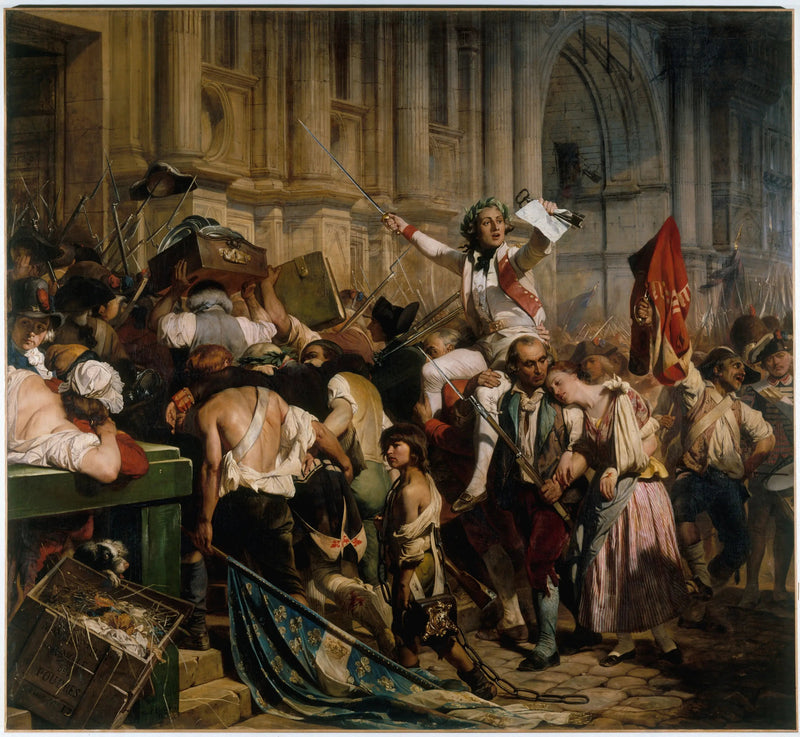 1789年7月14日に市庁舎の前でバスティーユの勝者たち - ポール・ドラロッシュ

Source:
Les Vainqueurs de la Bastille devant l'Hôtel de Ville, le 14 juillet 1789 - Paul Delaroche