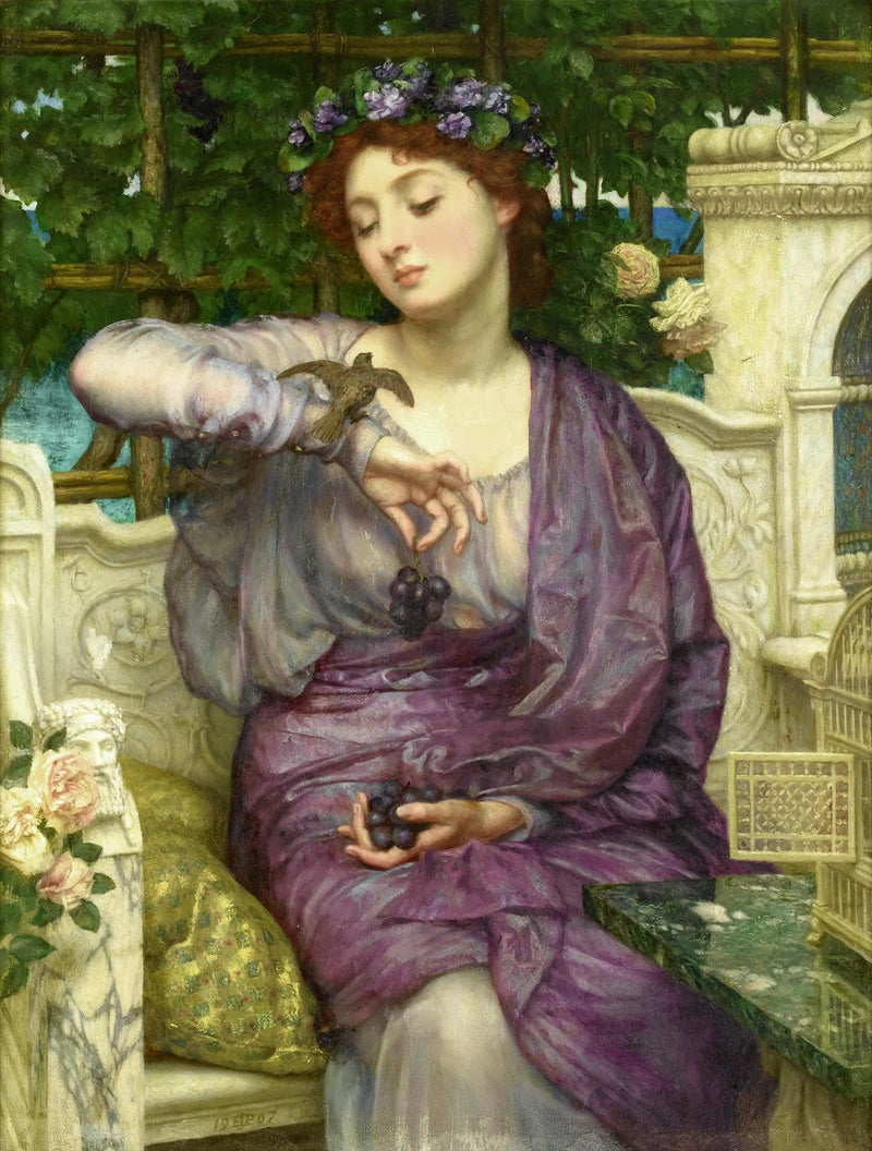 レズビアとスズメ - エドワード・ポインター

Source:
Lesbia et son moineau - Edward Poynter