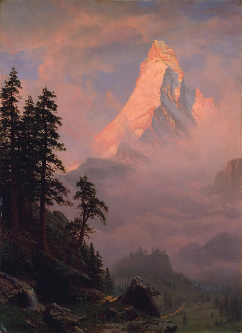 マッターホルンの日の出 - アルバート・ビアシュタット

Source:
Lever de soleil sur le Cervin - Albert Bierstadt