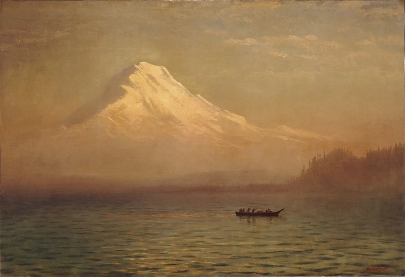 タコマ山の夕陽 - アルバート・ビアシュタット

Source:
Lever de soleil sur le mont Tacoma - Albert Bierstadt