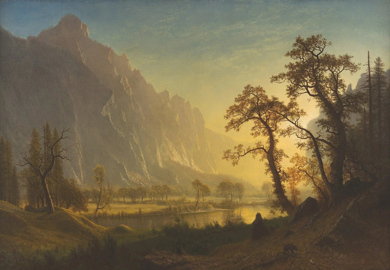 ヨセミテ渓谷の朝焼け - アルバート・ビアスタット

Source:
Lever de soleil, vallée de Yosemite - Albert Bierstadt