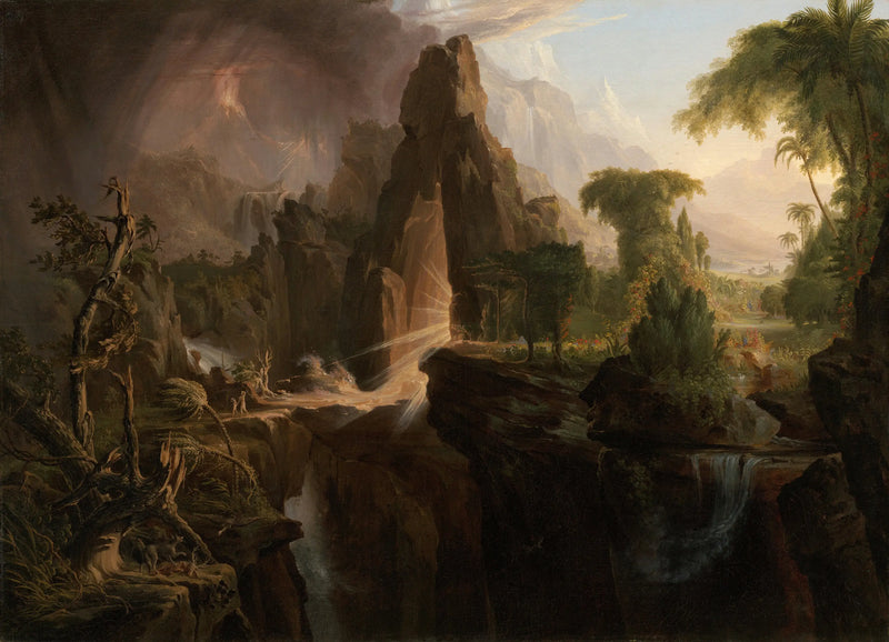エデンの園からの追放 - トーマス・コール

Source:
L'Expulsion du jardin d'Éden - Thomas Cole