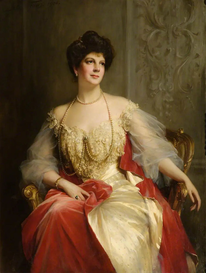 エセル・ルイーズ・フォーブス＝リース夫人（1872年–1930年）、フォーブス・リース夫人 - ルーク・フィルズ

Source:
L'honorable Ethel Louise Forbes-Leith (1872–1930), Lady Forbes Leith - Luke Fildes