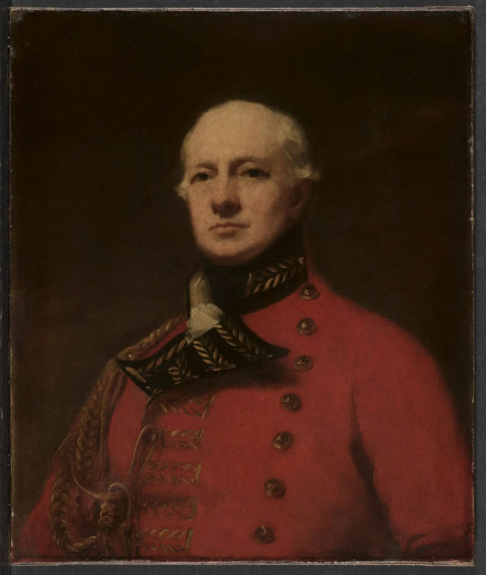 Lieutenant-général Duncan Campbell - Henry Raeburn image 1 copie de tableau peinte à la main