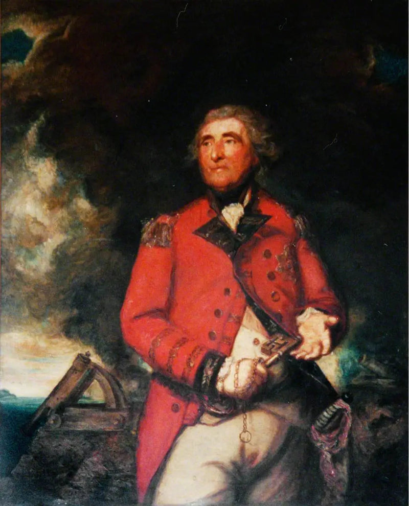 ジョージ・オーガスタス・エリオット中将（1717–1790）、第1代ヒースフィールド男爵、ジブラルタルの将軍と防衛者、ジブラルタル総督（1777–1790） - ジョシュア・レイノルズ