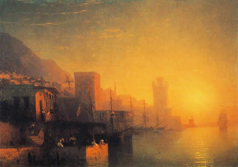 ロードス島 - イワン・アイヴァゾフスキー

Source:
L'île de Rhodes - Ivan Aïvazovski