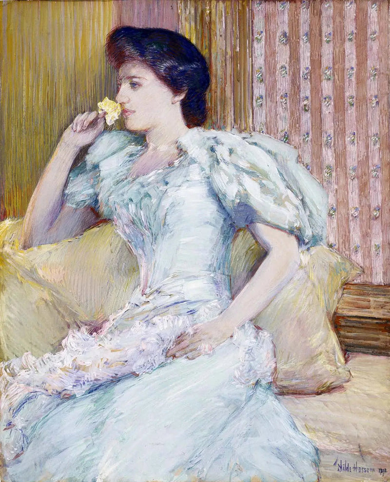 リリー（リリー・ラングトリー） - チルド・ハッサム

Source:
Lillie (Lillie Langtry) - Childe Hassam