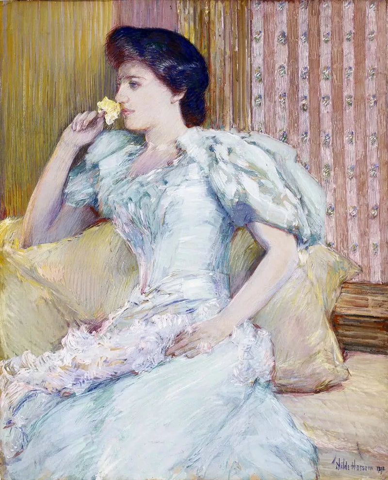 リリー（リリー・ラングトリー） - チルド・ハッサム

Source:
Lillie (Lillie Langtry) - Childe Hassam