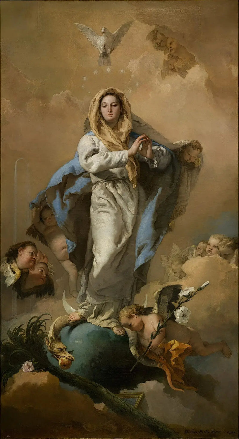 無原罪の御宿り - ジョバンニ・バッティスタ・ティエポロ

Source:
L'Immaculée Conception - Giovanni Battista Tiepolo