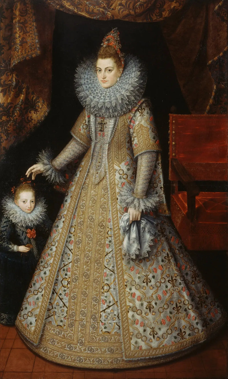 イザベル・クララ・ウジェニア王女（1566-1633）、オーストリア大公女 - フランス・プルブス・ザ・ヤンガー

Source:
L'infante Isabelle Clara Eugenia (1566-1633), archiduchesse d'Autriche - Frans Pourbus the Younger