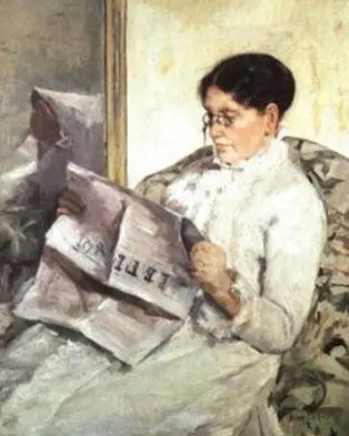 「フィガロ」を読む - メアリー・カサット