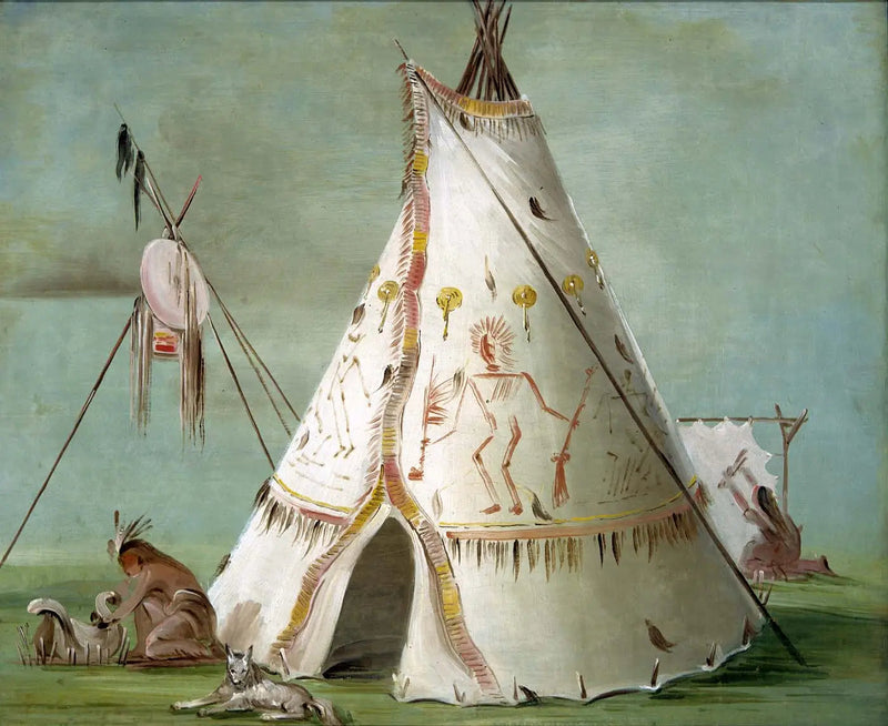 グリフォンの彫刻入り金属製壁掛け時計 - アルファレプリント

Source:
Loge des Corbeaux des Vingt-cinq Peaux de Buffle - George Catlin