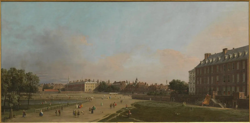 ロンドン：セントジェームズパークからの旧馬兵衛門 - カナレット

Source:
Londres : Old Horse Guards depuis St James's Park - Canaletto