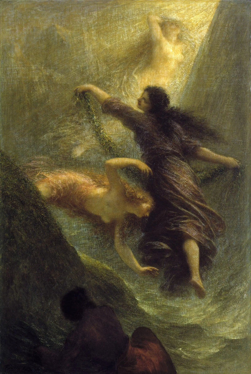 ラインの黄金 - アンリ・ファンタン＝ラトゥール

Source:
L'Or du Rhin - Henri Fantin-Latour