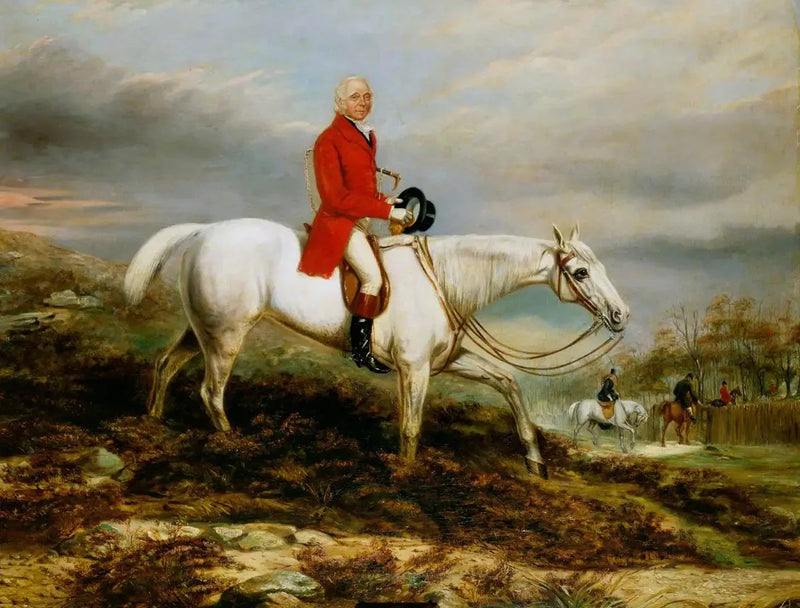 ロンドン・ロンズデールの狩猟 - ジョン・フレデリック・ヘリング Sr.  

Source:
Lord Lonsdale à la chasse - John Frederick Herring, Sr.