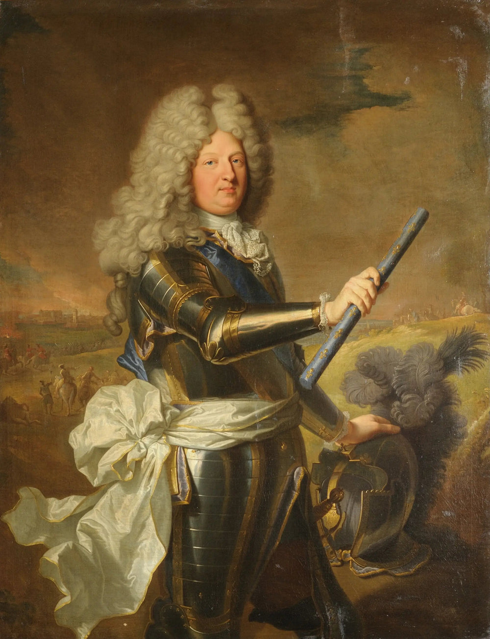 Louis de France, Dauphin - Hyacinthe Rigaud image 1 reproduction réalisée par Alpha Reproduction