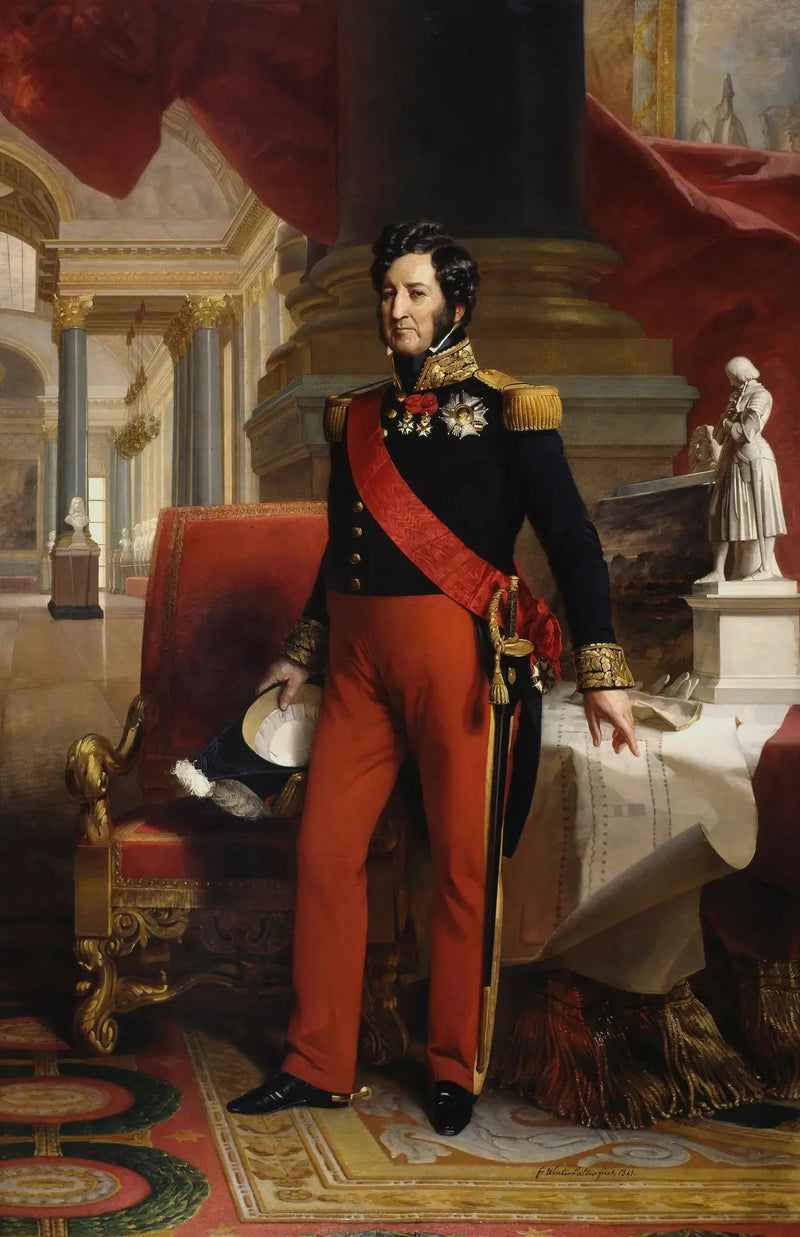 ルイ＝フィリップ1世、フランス王（1773-1850） - フランツ・ザーヴァー・ウィンターhalter

Source:
Louis-Philippe 1er, roi des Français (1773-1850) - Franz Xaver Winterhalter