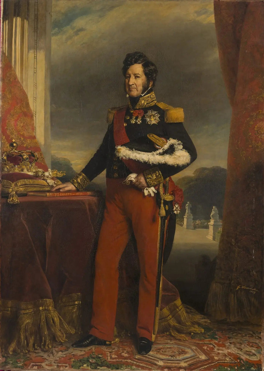 ルイ＝フィリップ1世、フランス王 - フランツ・ザーヴァー・ウィンターhalter

Source:
Louis-Philippe 1er, Roi Des Français - Franz Xaver Winterhalter