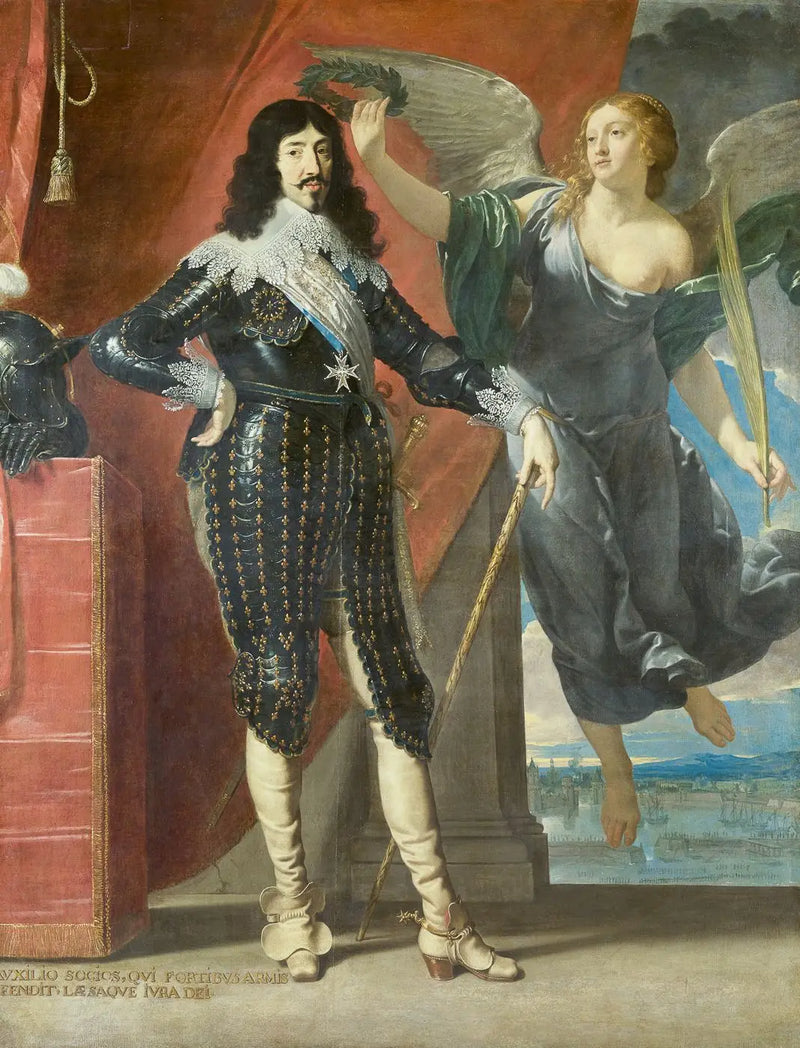 ルイ13世 勝利によって冠された - フィリップ・ド・シャンパーニュ

Source:
Louis XIII couronné par la Victoire - Philippe de Champaigne
