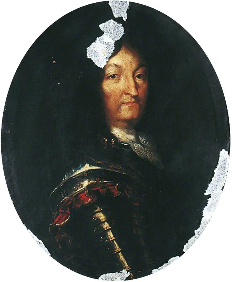 ルイ14世（1638–1715）、鎧を着た姿 - ヒアシント・リゴー