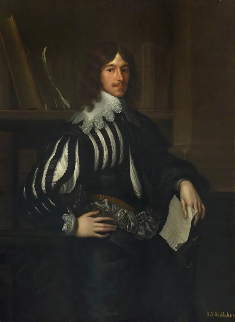 ルシウス・ケアリー（1609/1610–1643）、フォークランド子爵第2代 - アントワーヌ・ヴァン・ダイク

Source:
Lucius Cary (1609/1610–1643), 2e vicomte Falkland - Antoine van Dyck