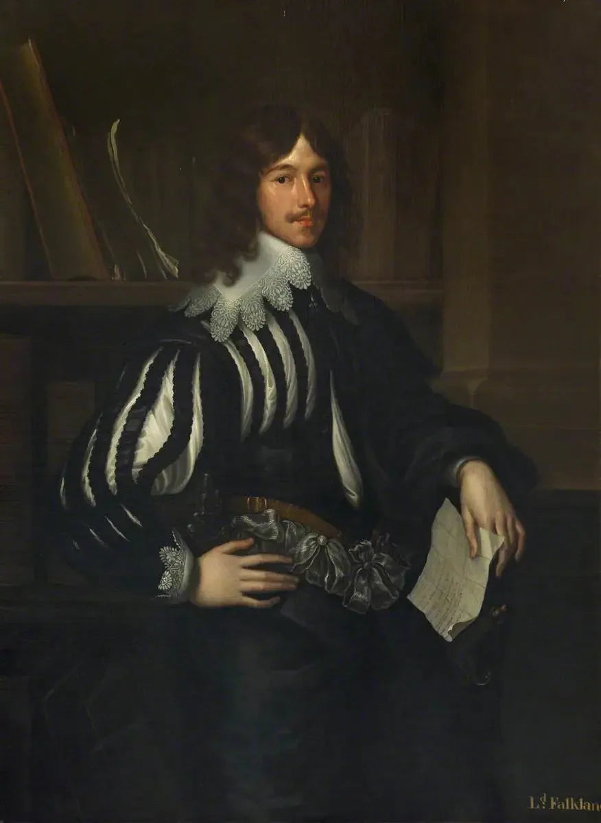 ルシウス・ケアリー（1609/1610–1643）、フォークランド子爵第2代 - アントワーヌ・ヴァン・ダイク

Source:
Lucius Cary (1609/1610–1643), 2e vicomte Falkland - Antoine van Dyck