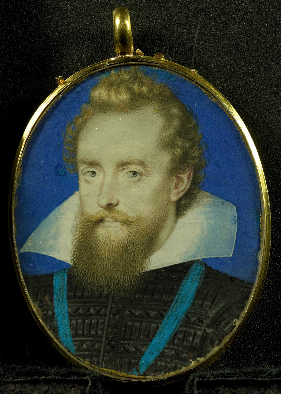 Ludovic Stuart (1574-1623/1624), 1er duc de Richmond et 2e duc de Lennox ou Thomas Howard (1561-1628), comte de Suffolk - Isaac Oliver