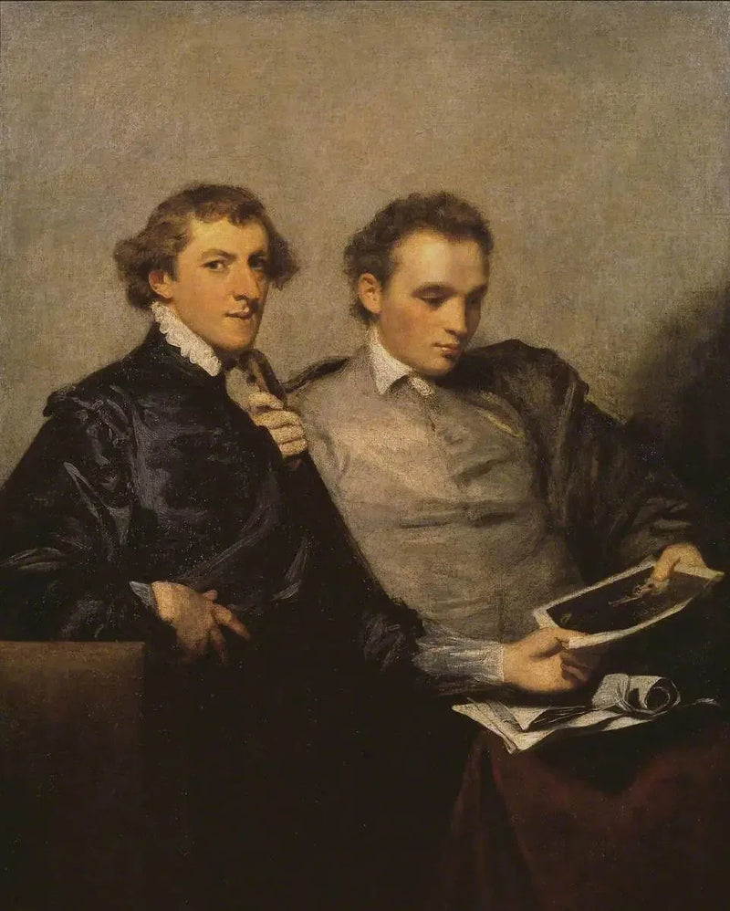 ハドデスフォード氏とバンプフィルド氏 - ジョシュア・レイノルズ