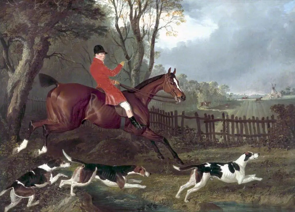 M. Mure de Herrinswell Hunting - John Frederick Herring, Sr. image 1 tableau peint à l’huile sur toile