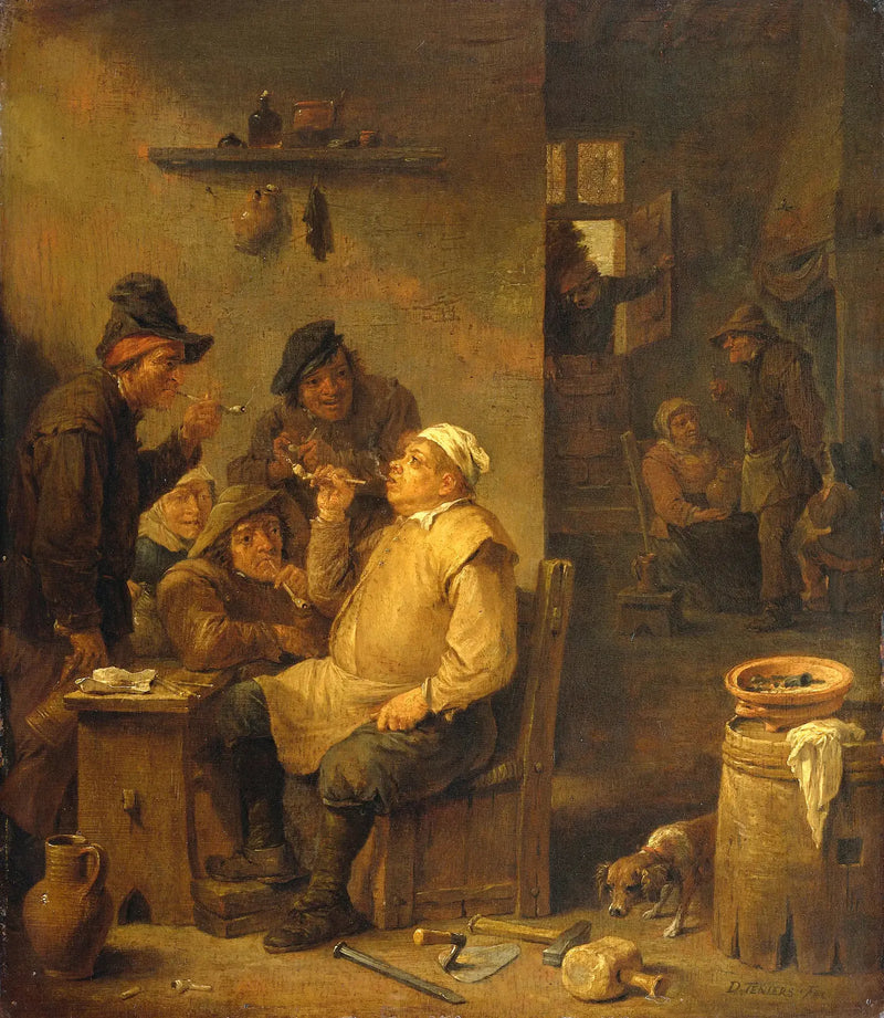 パイプをくわえる石工 - デイヴィッド・テニエール・ジュニア

Source:
Maçon fumant la pipe - David Teniers le Jeune