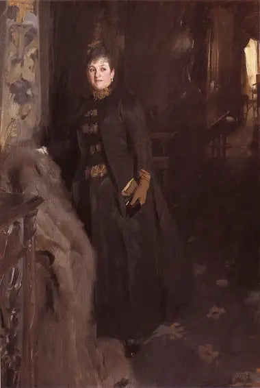 マダム・クララ・リコフ - マダム・サロモンの姉 - アンダース・ゾーン

Source:
Madame Clara Rikoff - La sœur de Madame Salomon - Anders Zorn