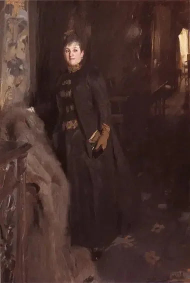 マダム・クララ・リコフ - マダム・サロモンの姉 - アンダース・ゾーン

Source:
Madame Clara Rikoff - La sœur de Madame Salomon - Anders Zorn